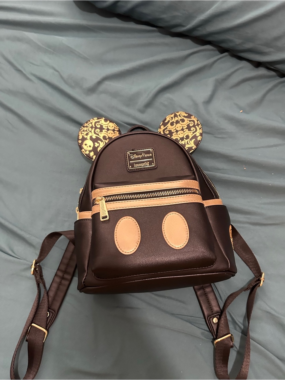 Loungefly Disney Parks Pirates of the Caribbean Mickey Ear Mini Backpack